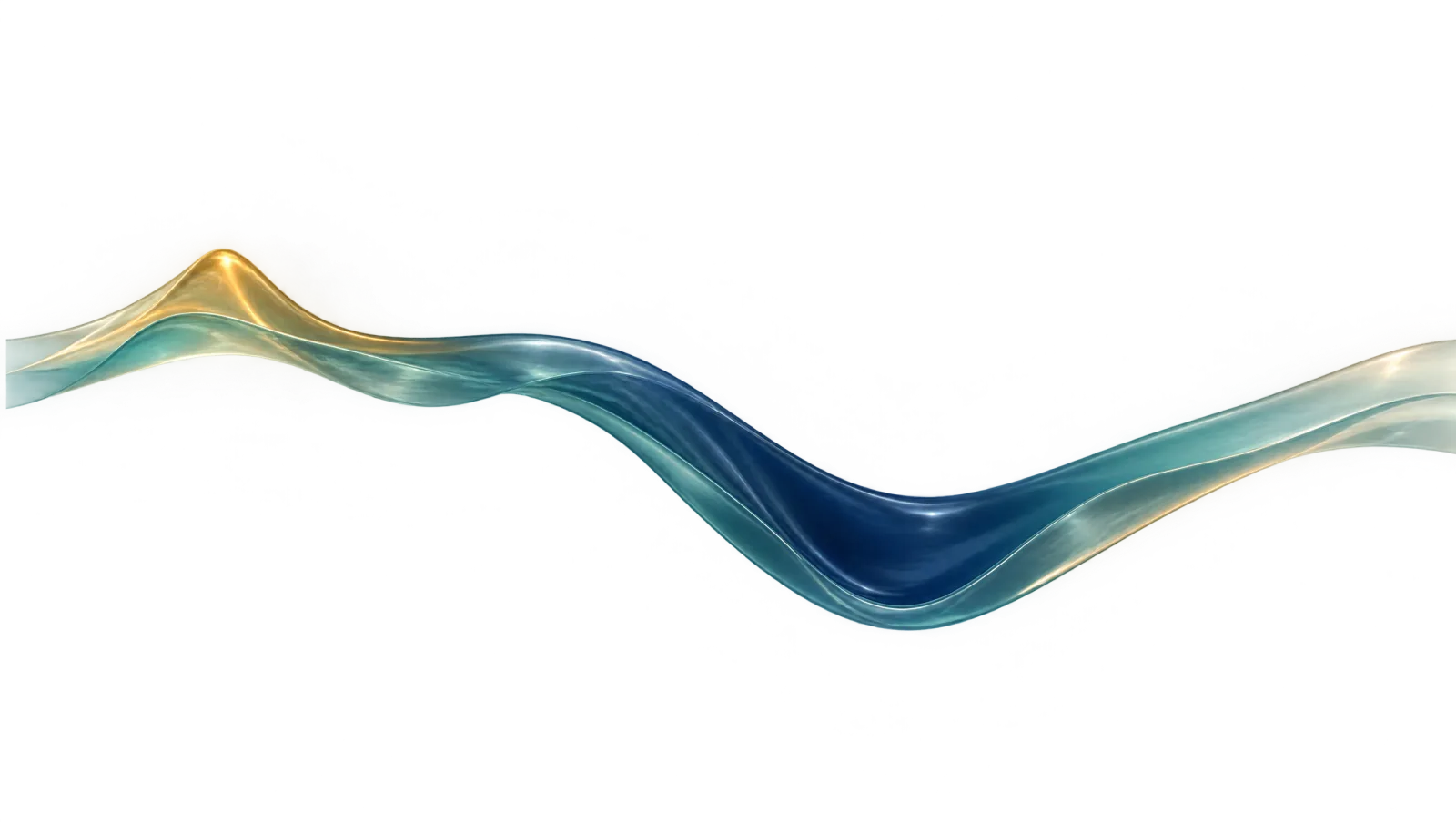 Illustration: Ein gläsernes Lichtband steigt links kurz an, sinkt verzögert in ein langes, dunkles Tal und steigt erst spät langsam wieder an (Sinnbild der Verschlechterung nach Belastung).